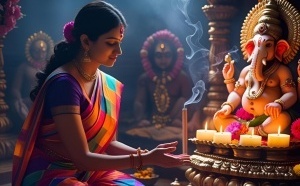 LA SIGNIFICATION PROFONDE DE LA POOJA : L'ART D'HONORER ET D'AIMER