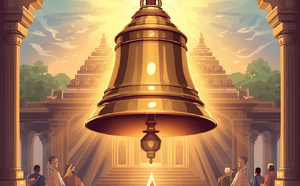 POURQUOI LES TEMPLES HINDOUS ONT DES CLOCHES ? 