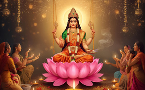 POURQUOI LA DÉESSE LAKSHMI EST-ELLE HONORÉE DURANT DIWALI POURQUOI LA DÉESSE LAKSHMI EST-ELLE HONORÉE DURANT DIWALI