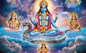 LES CINQ FORMES SUPRÊMES DU SEIGNEUR VISHNU