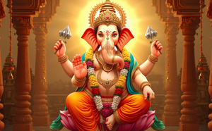 LES POUVOIRS DE GANESHA : COMMENT LE DIEU DES COMMENCEMENTS EST ASSOCIÉ À LA LEVÉE DES OBSTACLES ET À L’HARMONIE DE LA VIE