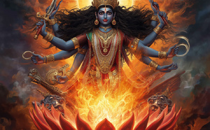 LA NAISSANCE DE LA DÉESSE KALI : L’HISTOIRE DE SON ORIGINE