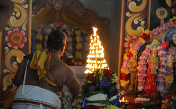 3EMÈ FÊTE GOVINDEN AU TEMPLE SIVA SOUPRAMANIEN DE SAINT-BENOÎT 