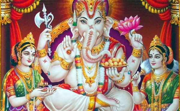 SYMBOLISME DE ANKUSA (GOAD) DANS LA MAIN DE GANESH