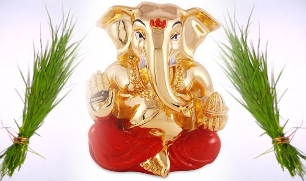 COMMENT L'HERBE DURVA EST ASSOCIÉES À GANESH ?