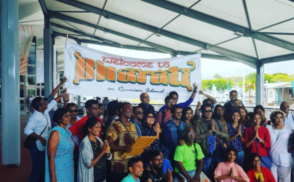 L'équipe de Bharati est arrivée à la Réunion