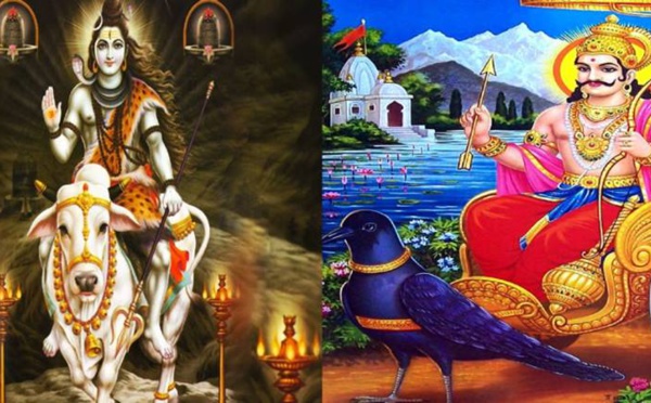RELATION ENTRE SHIVA ET SHANI DEV