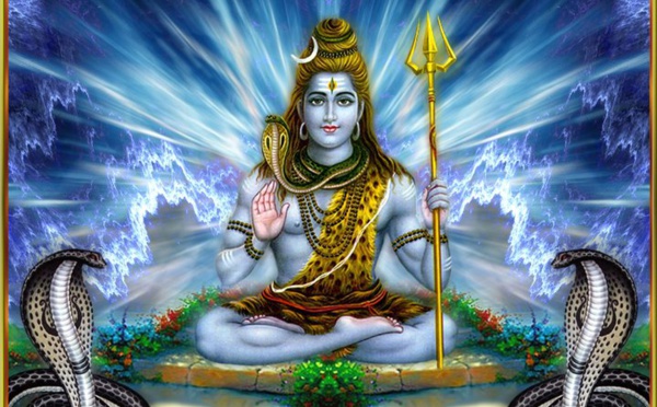 LE SEIGNEUR SHIVA ET LES SERPENTS