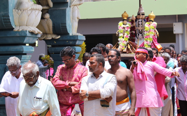 PROGRAMME DU THAI POOSAM KAVADY 2018 AU TEMPLE SIVA SOUPRAMANIEN À ST-LOUIS