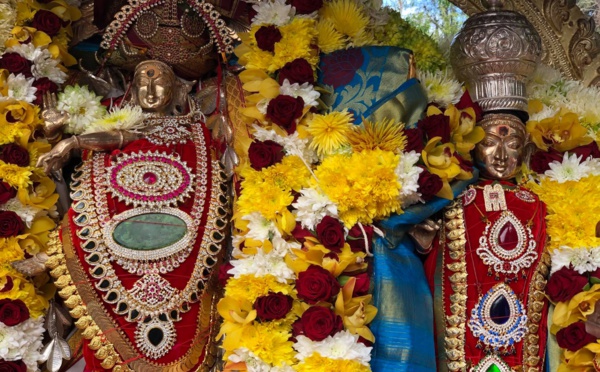 SHIVA TIROUVARNAM BRAHMOTSAVAM AU TEMPLE CHOCALINGOM MINATCHY DE TAMATAVE