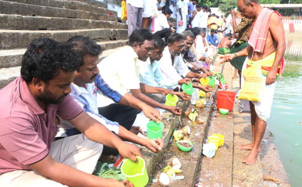 SARVA PITRU AMAVASYA : 08 OCTOBRE 2018