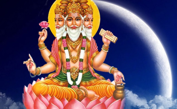 HISTOIRE DE L'ORIGINE DES QUATRE TÊTES DE BRAHMA