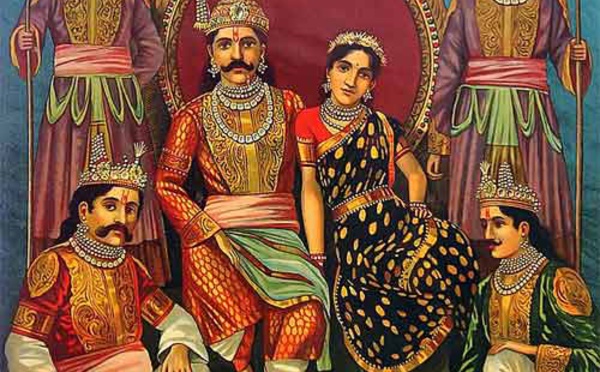 LES CINQ MARIS DE DRAUPADI ET LE DON DE SHIVA