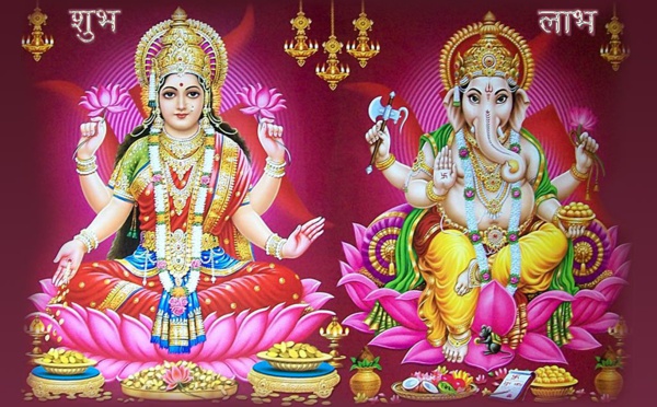 POURQUOI LAKSHMI ET GANESH SONT VÉNÉRÉS À DIWALI ?