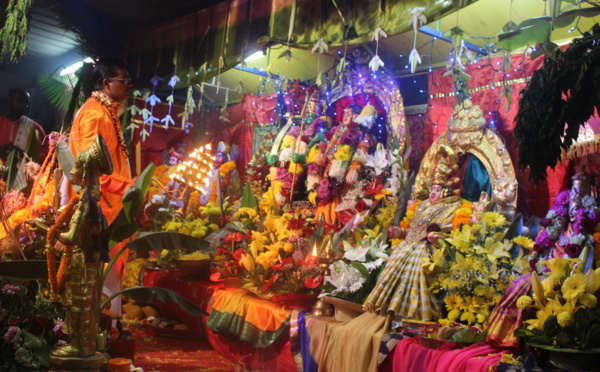 MARIAGE BONDIEU 2018 AU TEMPLE PANDIALE PRIMAT DE SAINT-DENIS 