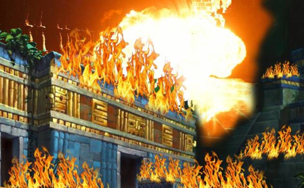 POURQUOI LE SEIGNEUR HANUMAN A-T-IL ALLUMÉ SA QUEUE EN FEU ?