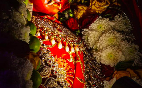 La Déesse Patélé Karli célébrée au Temple Bois-Rouge