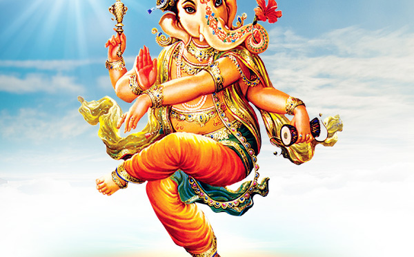 GANESH DANSANT : NATARAJA FORME DE GANESH