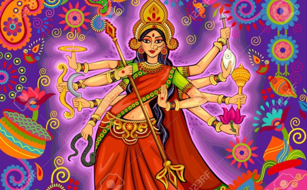 SRI DURGA GAYATRI MANTRA POUR LE SUCCÈS ET LA PROTECTION