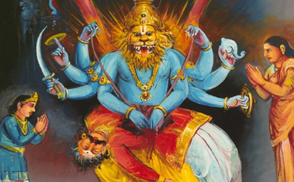 SEIGNEUR NARASIMHA : LE PROTECTEUR DE L'UNIVERS 