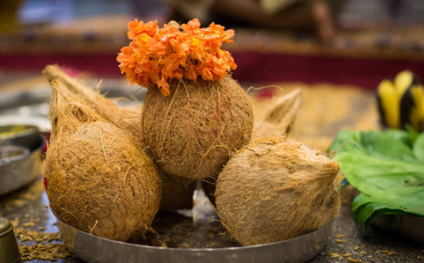 L'IMPORTANCE DE LA NOIX DE COCO DANS L'HINDOUISME