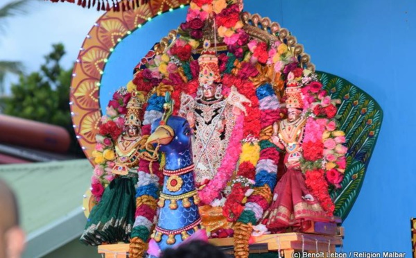 3ÈME OUTCHVAM AU TEMPLE SOUPRAMANIEN DE ST-ANDRÉ