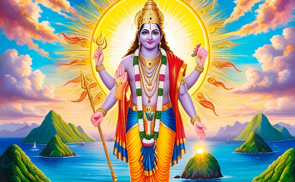 PRIÈRE À SURYA POUR UN DIMANCHE LUMINEUX