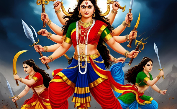 MANTRA NAVAKSHARI DÉDIÉ À LA DÉESSE DURGA