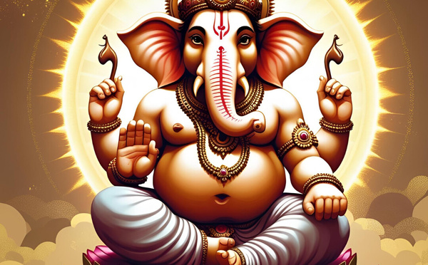RAISONS POUR LESQUELLES NOUS VÉNÉRONS GANESHA EN PREMIER