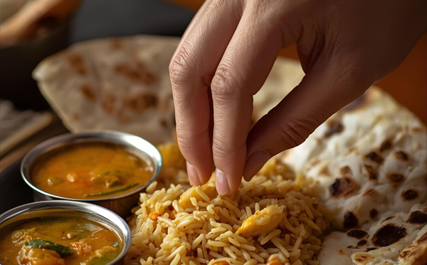 POURQUOI LES INDIENS MANGENT-ILS AVEC LES MAINS ?