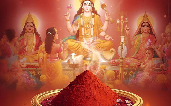 COMMENT UTILISER LA POUDRE DE KUNGUMAM DANS LES RITUELS ET TRADITIONS