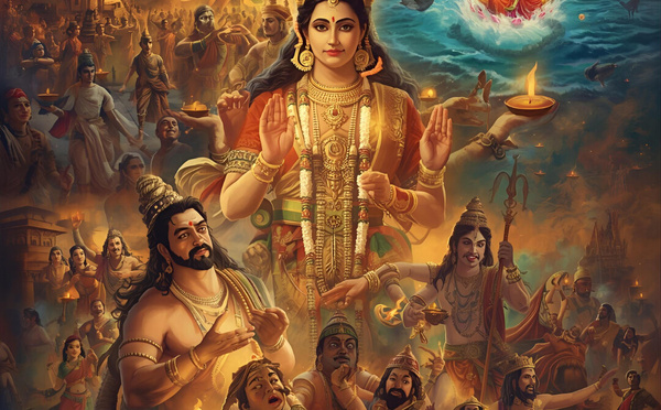 L’HISTOIRE DE DEEPAVALI