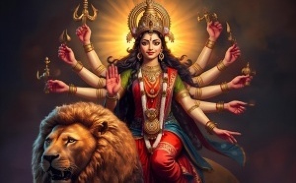 DÉESSE DURGA : L'INCARNATION DIVINE DE LA LIBÉRATION ET DU POUVOIR JUSTE