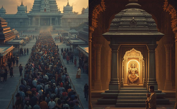 TROUVER DIEU AU-DELÀ DE LA FILE D’ATTENTE DANS LES TEMPLES HINDOUS POPULAIRES