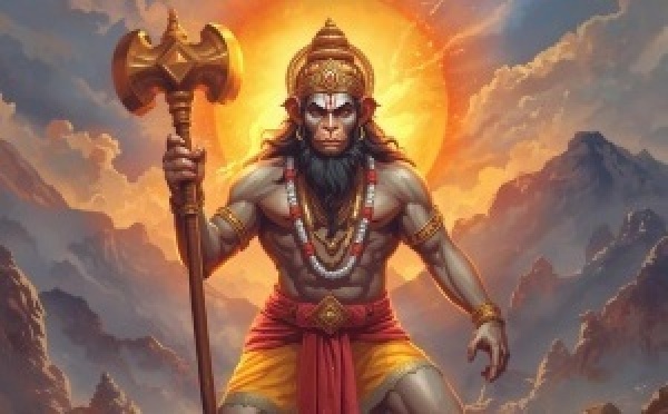 POOJA À HANUMAN POUR ÉLOIGNER LES ÉNERGIES NÉGATIVES