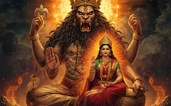 MANTRA DE LAKSHMI NARASIMHA – POUR SURMONTER LES DIFFICULTÉS DE LA VIE