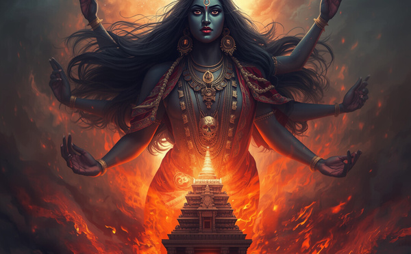 NAISSANCE DE LA DÉESSE KALI