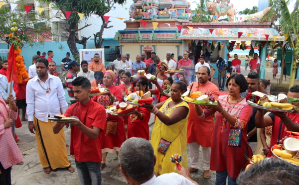 2ÈME JOUR DE FÊTE KÂLI 2016 AU TEMPLE DU CHAUDRON