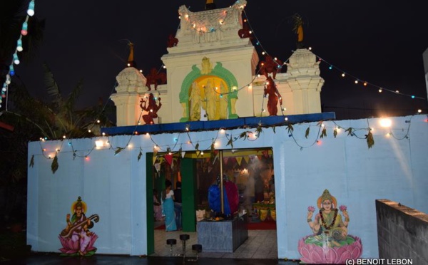 7ÈME FÊTE POUR LA MARCHE SUR LE FEU AU TEMPLE MARYEN PEROUMAL DE SAINT-ANDRÉ 