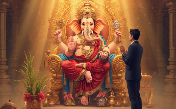 PRIÈRES À GANESH POUR RÉUSSIR UN ENTRETIEN D'EMBAUCHE ET OBTENIR UN EMPLOI