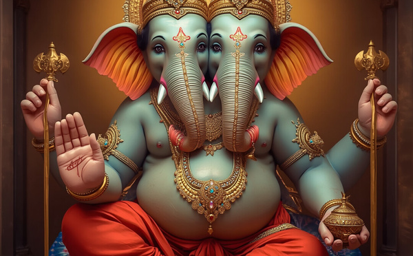 SIGNIFICATION DE DVIMUKHA GANAPATI, LE GANAPATI AUX DEUX VISAGES