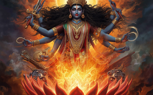 LA NAISSANCE DE LA DÉESSE KALI : L’HISTOIRE DE SON ORIGINE
