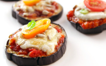 RECETTE DE CANAPÉS VÉGÉTARIENS À L'AUBERGINE