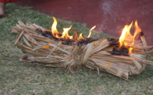 DÉBUT DES FESTIVITÉS POUR LA MARCHE SUR LE FEU AU TEMPLE PANDIALÉ PRIMAT  DÉBUT DES FESTIVITÉS POUR LA MARCHE SUR LE FEU AU TEMPLE PANDIALÉ PRIMAT