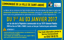 COMMUNIQUÉ DE LA SAINT-ANDRÉ : CÉRÉMONIES ET SACRIFICES 