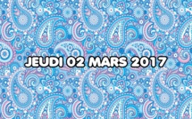 COMMENT EST LE 02 MARS 2017 SELON LE PANCHANGAM ?