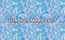 COMMENT EST LE 27 MARS 2017 SELON LE PANCHANGAM ?