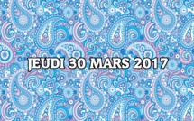COMMENT EST LE 30 MARS 2017 SELON LE PANCHANGAM ?
