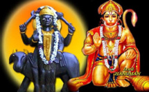 SEIGNEUR HANUMAN ET SHANI DEV