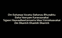 Om Sahana Vavatu : Prière Signification
